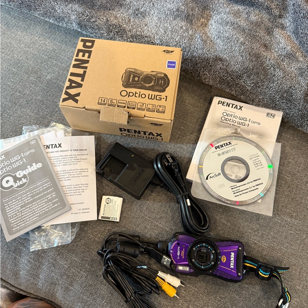 Pentax Black Digital Camera